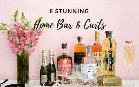 8 Home Bars & Carts That Will Inspire Your Inner Interior Designer_feat2