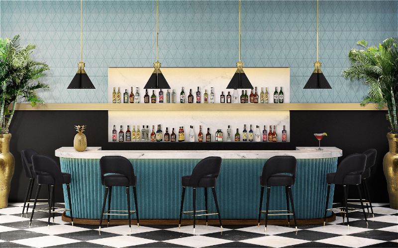 Mid-Century Modern Furniture Items You Need In Your Bar Decor