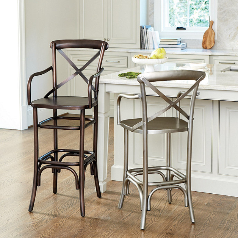 These Trendy Metal Barstools Are Gonna Take Your Home To The Next Level