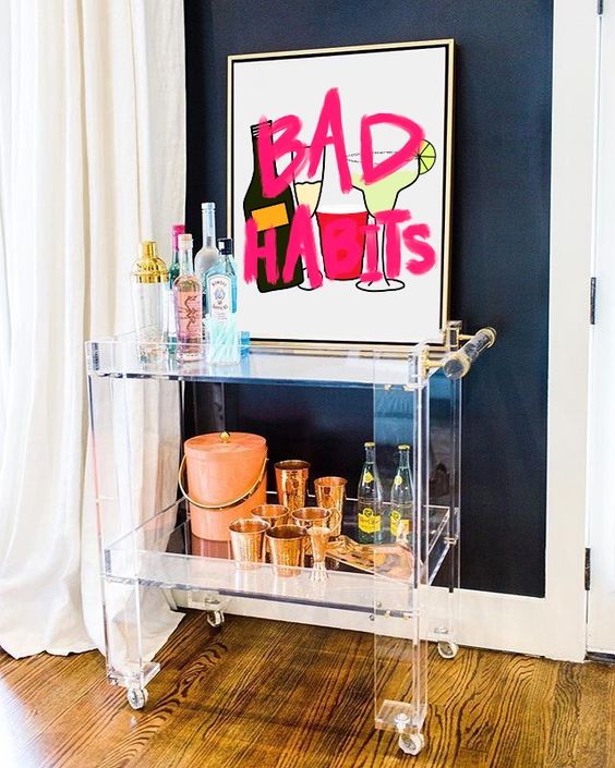 5 Fool-Proof Ways To Make Your Bar Cart Look Expensive_2