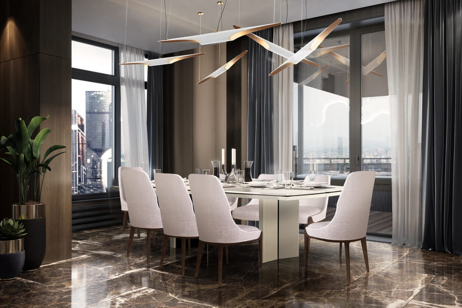 Modern Luxury Dining Room Ideas_2