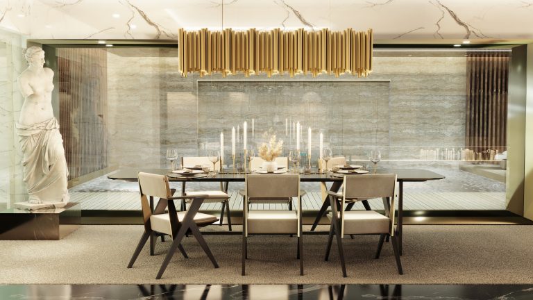 Shop The Bar & Dining Room Furniture At Carlo Donati's New Charmful House_3