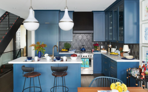 BSF The 25 Most Elegant Blue Kitchens We’ve Ever Seen